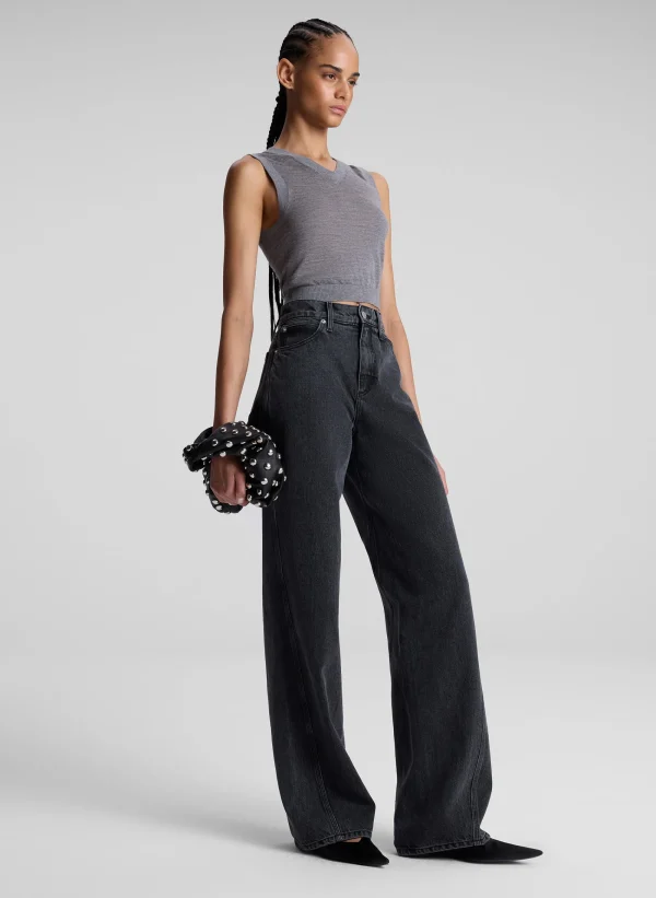 Women A.L.C. Bottoms>Abbott II Denim Jean