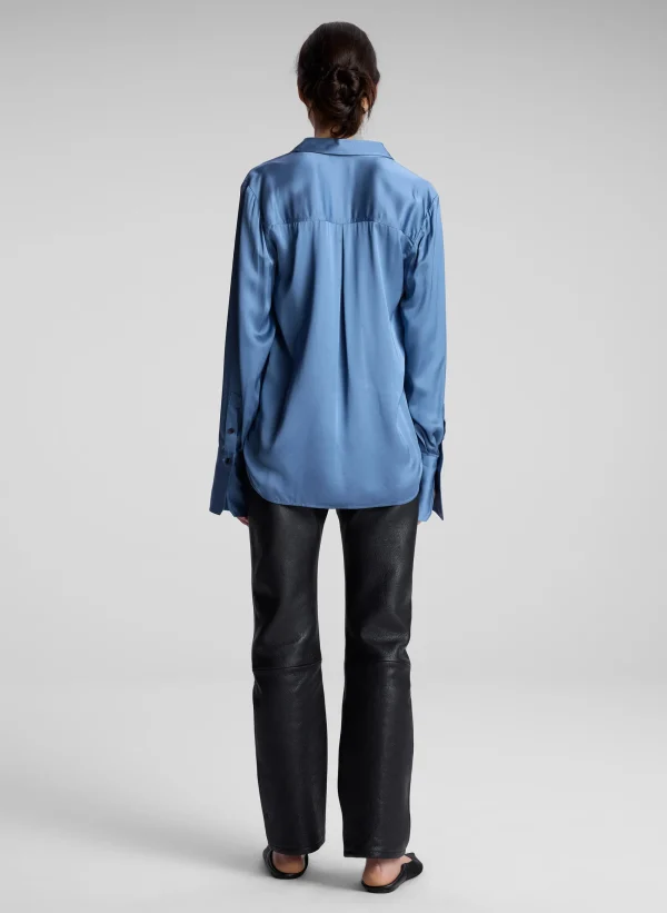 Women A.L.C. Tops>Aiden Satin Top