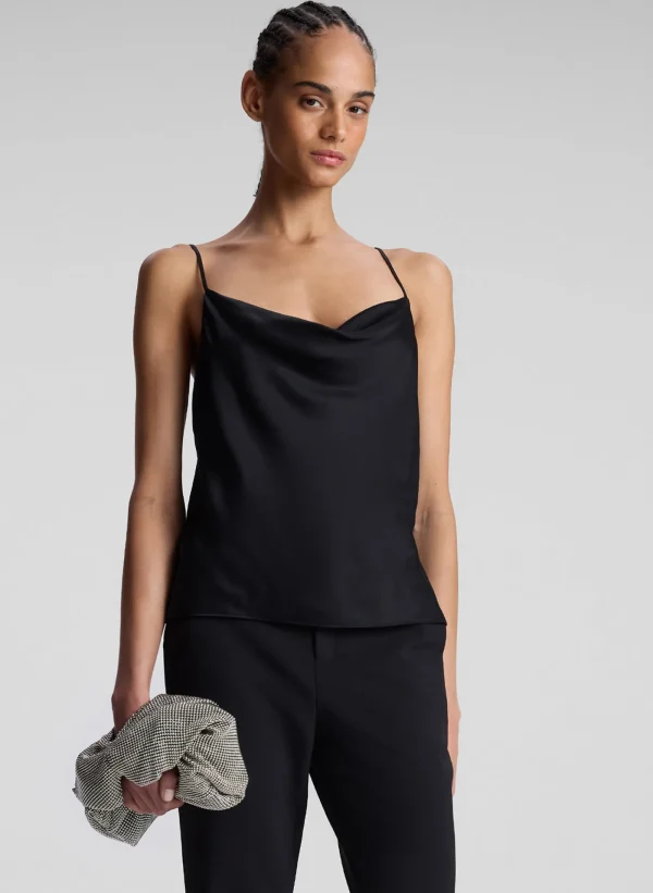 Women A.L.C. Tops>Amber Satin Camisole Top