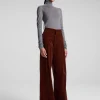 Women A.L.C. Bottoms>Andrew Wide Leg Corduroy Pant