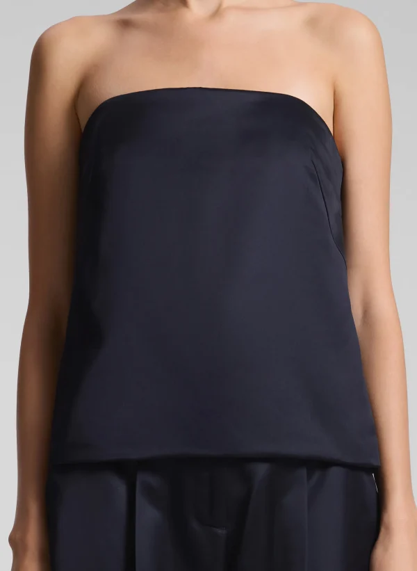 Women A.L.C. Tops>Ani Strapless Satin Top