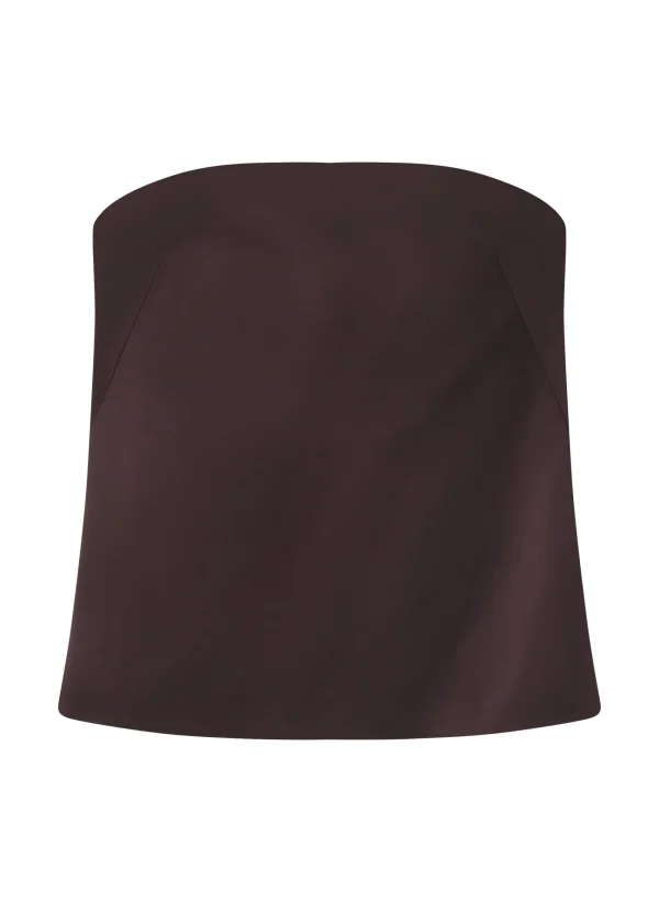 Women A.L.C. Tops>Ani Strapless Satin Top