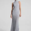 Women A.L.C. Dresses | Knitwear>Arden Metallic Knit Maxi Dress