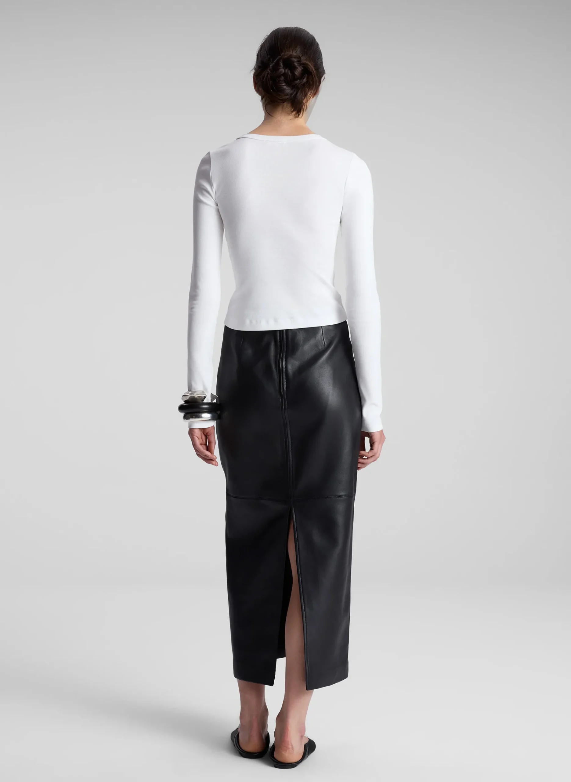 ari_cotton_rib_long_sleev_4-1.webp Women A.L.C. Tops | Tees & Tanks>Ari Cotton Rib Long Sleeve Tee