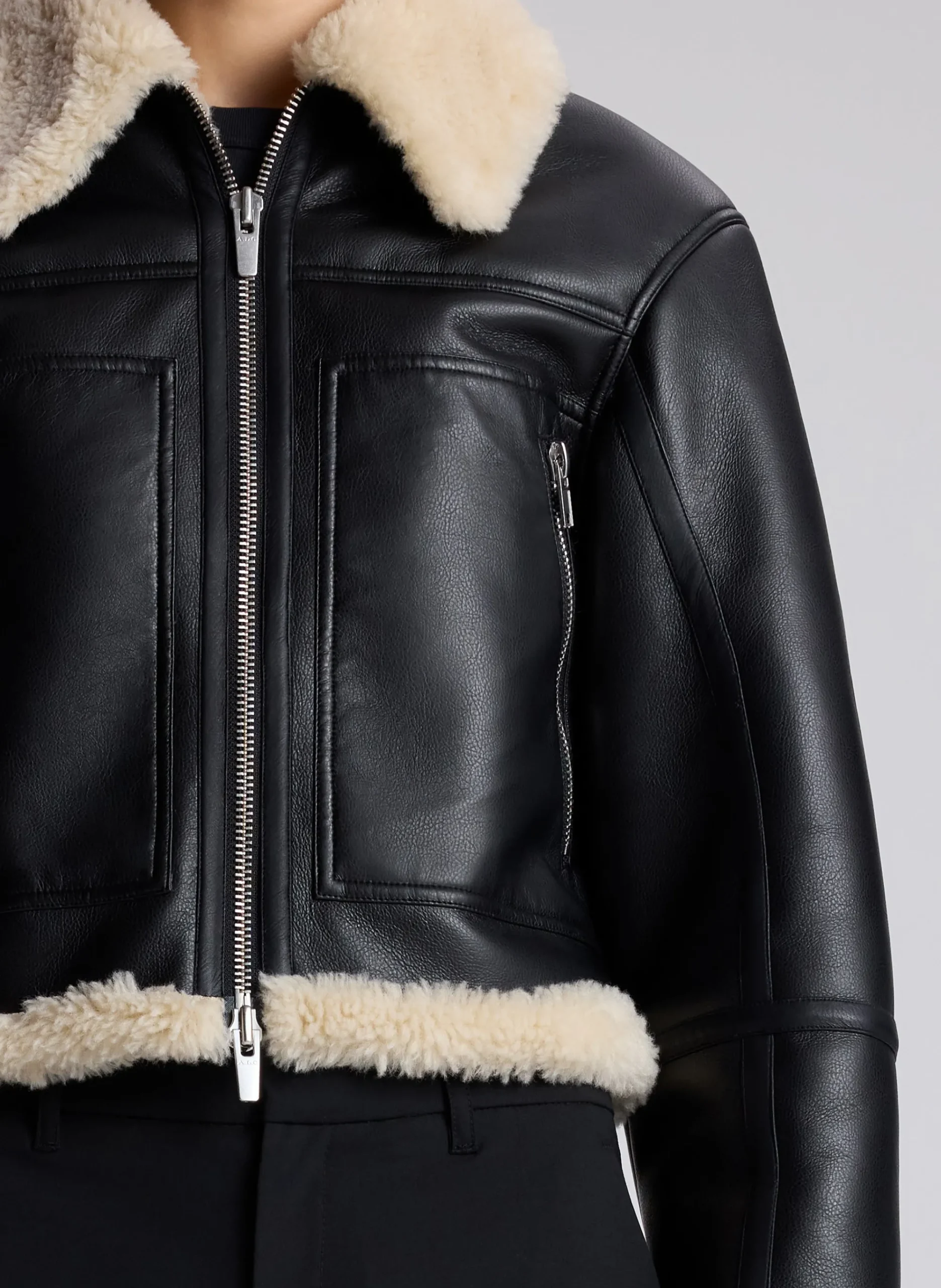 avery_faux_shearling_jack_1.webp Women A.L.C. Jackets & Coats>Avery Faux Shearling Jacket