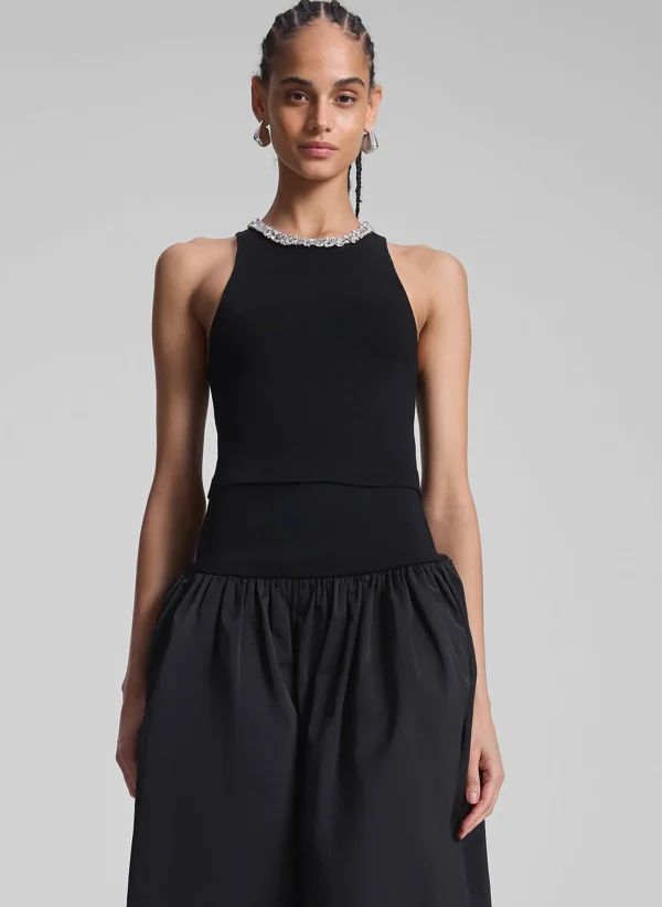 Women A.L.C. Tops | Tees & Tanks>Bella Embellished Compact Knit Top