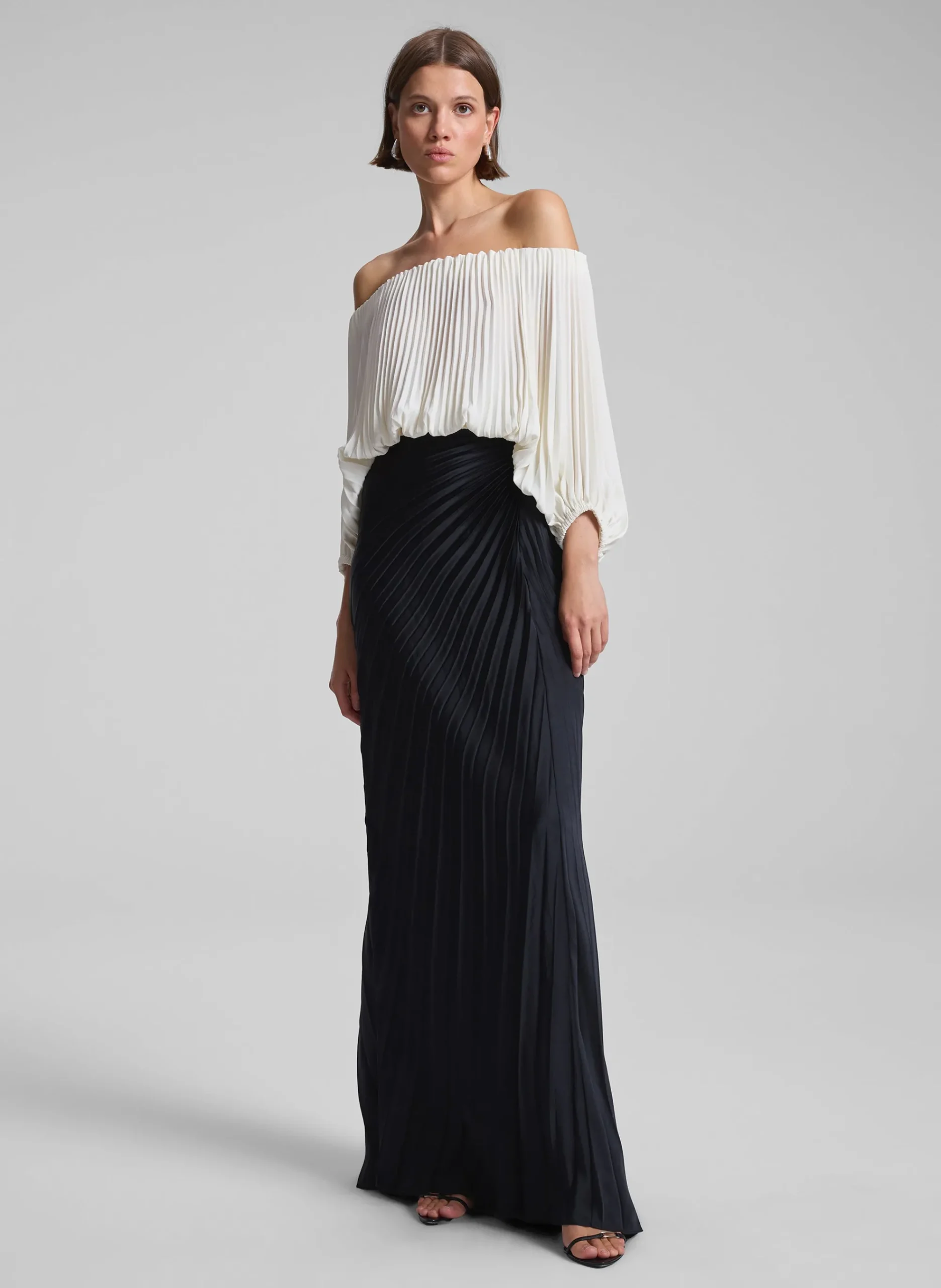 bianca_pleated_maxi_skirt_2.webp Women A.L.C. Bottoms | Skirts>Bianca Pleated Maxi Skirt