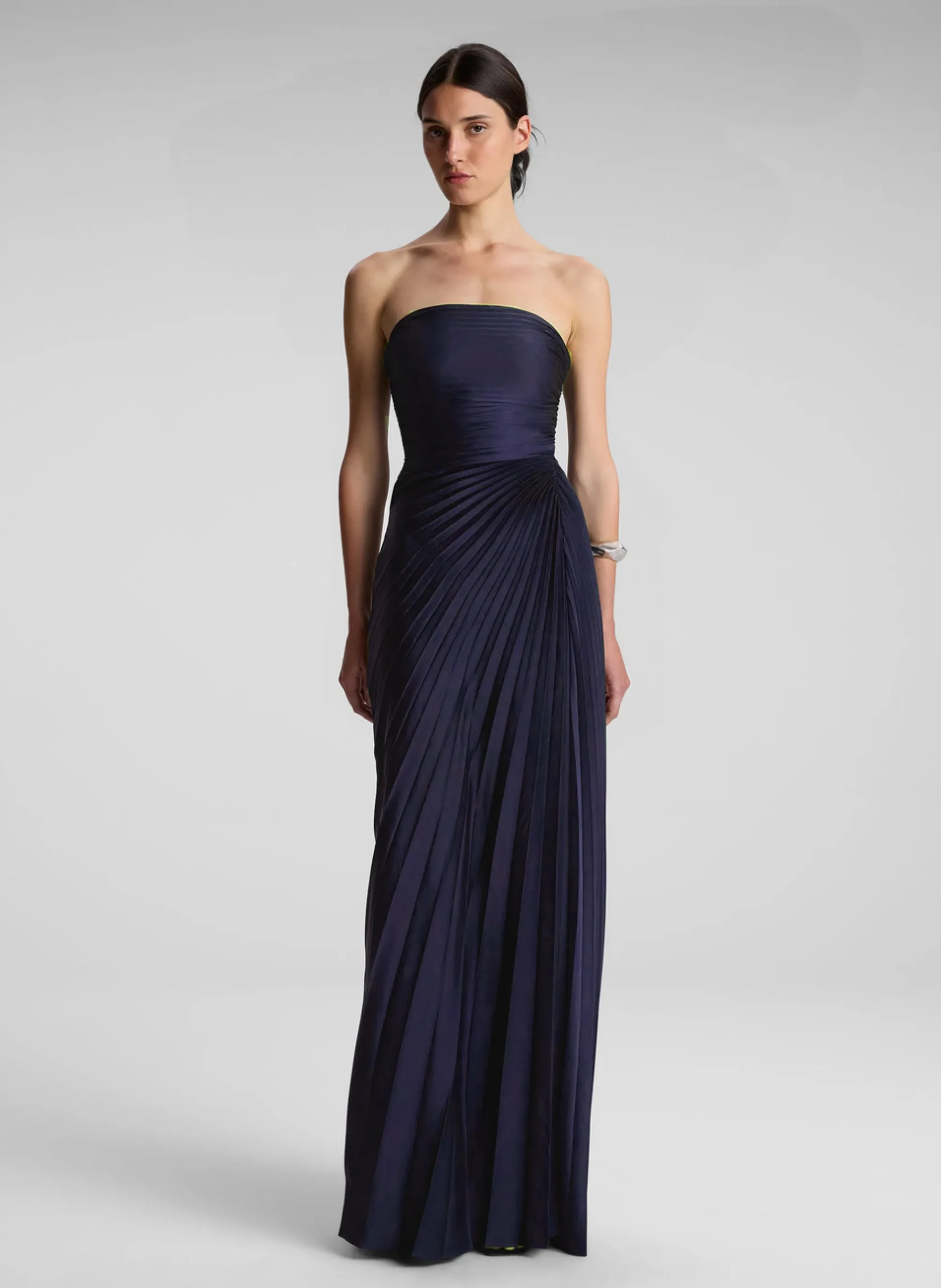 bianca_strapless_pleated__0.webp Women A.L.C. Dresses>Bianca Strapless Pleated Maxi Dress