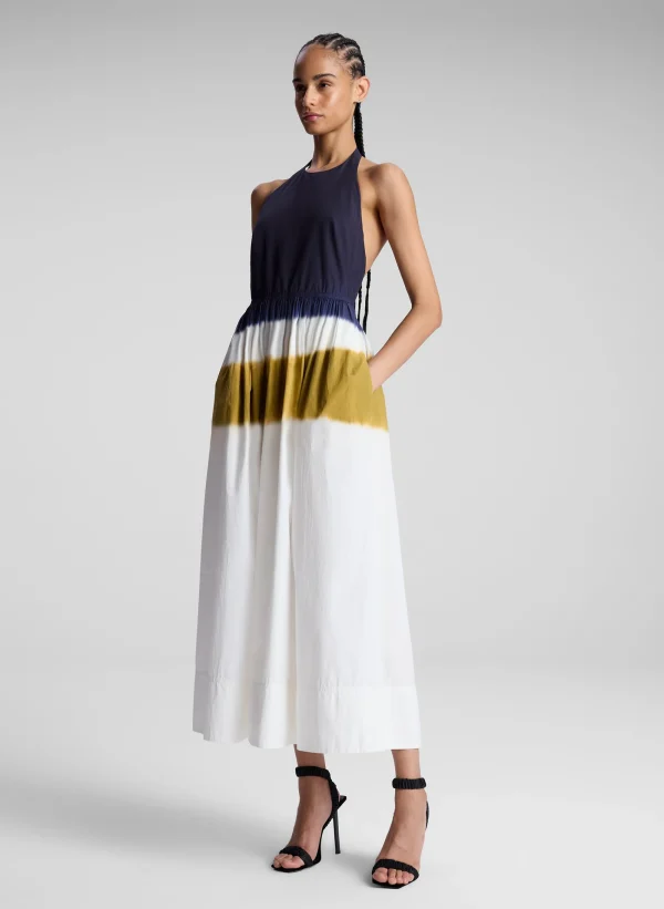 Women A.L.C. Dresses>Blake Dip Dye Midi Dress