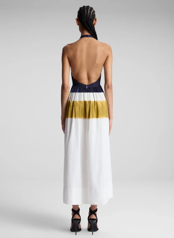 Women A.L.C. Dresses>Blake Dip Dye Midi Dress