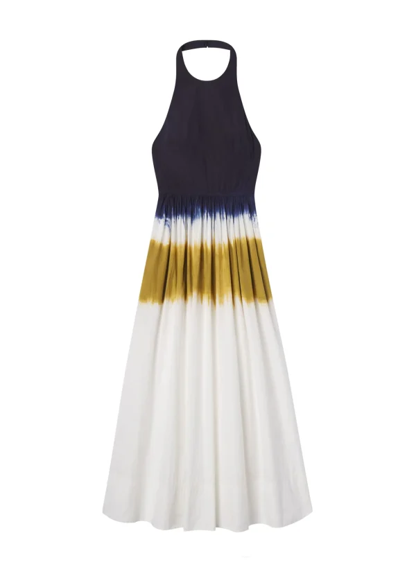 Women A.L.C. Dresses>Blake Dip Dye Midi Dress