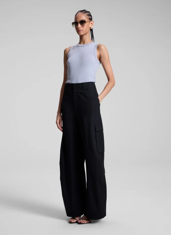 Women A.L.C. Bottoms>Brie Cotton Cargo Pant