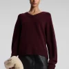 Women A.L.C. Tops | Sweaters>Calven Cashmere V Neck Sweater