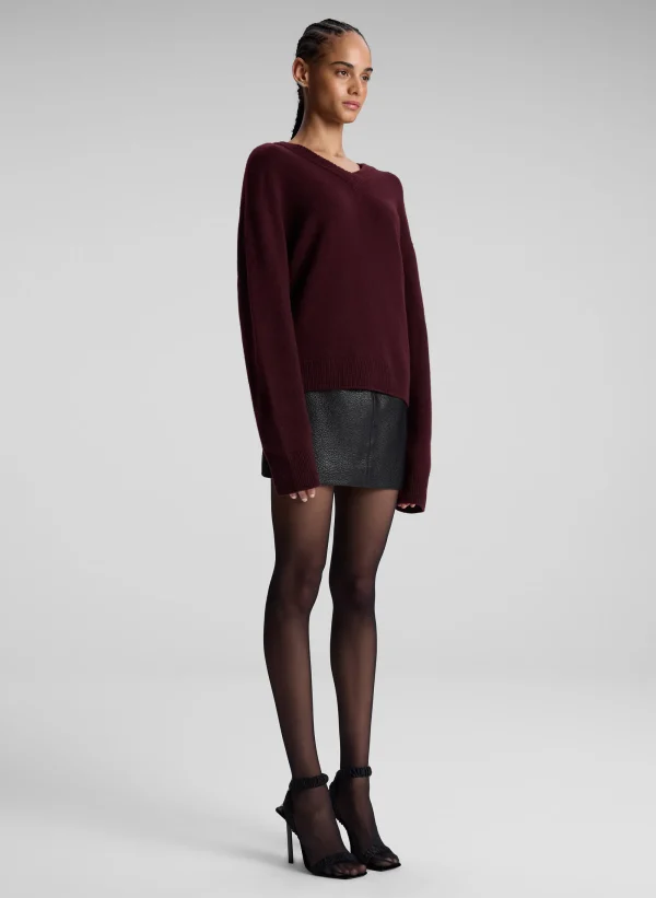 Women A.L.C. Tops | Sweaters>Calven Cashmere V Neck Sweater