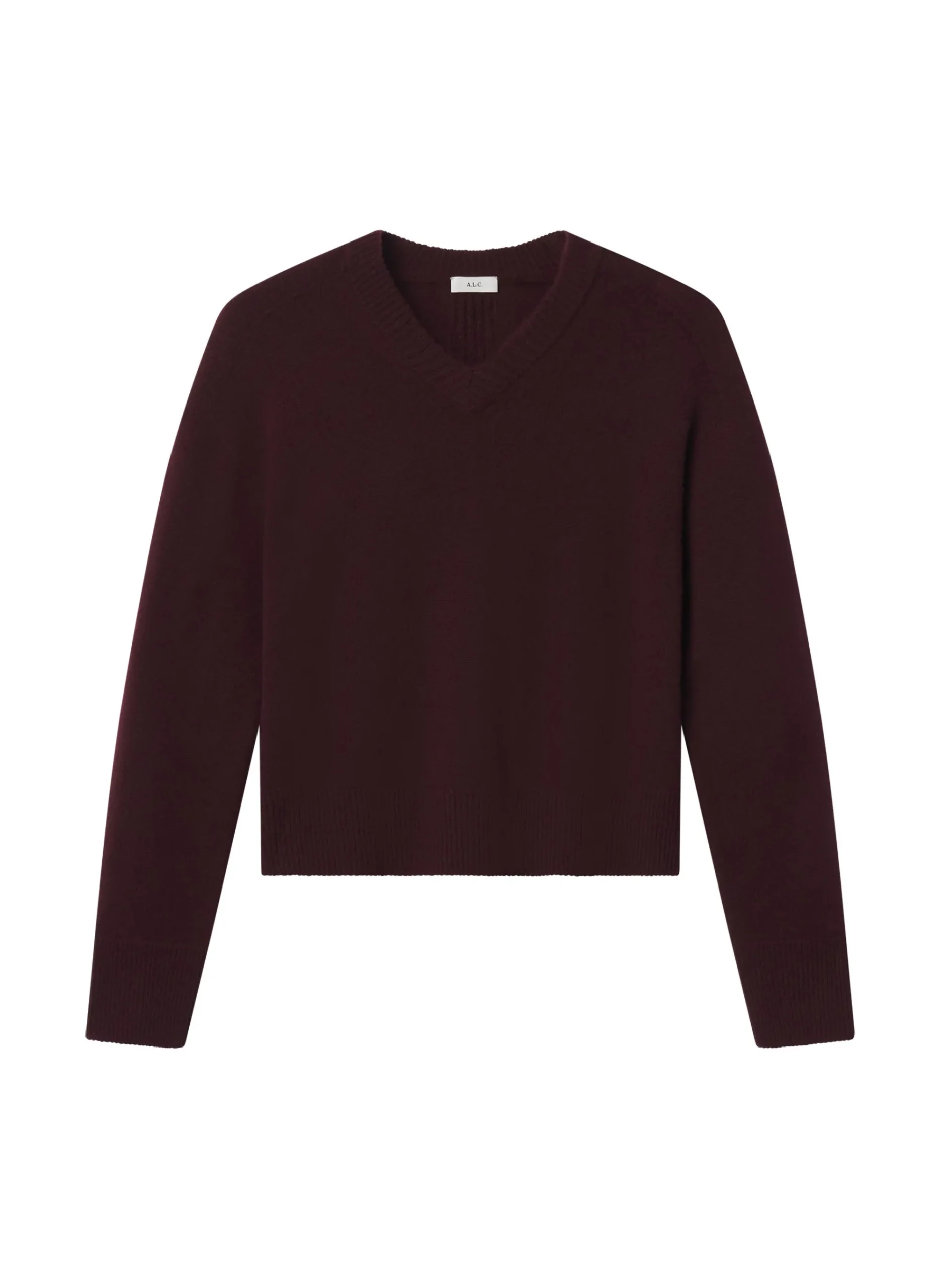 calven_cashmere_v_neck_sw_5-1.webp Women A.L.C. Tops | Sweaters>Calven Cashmere V Neck Sweater
