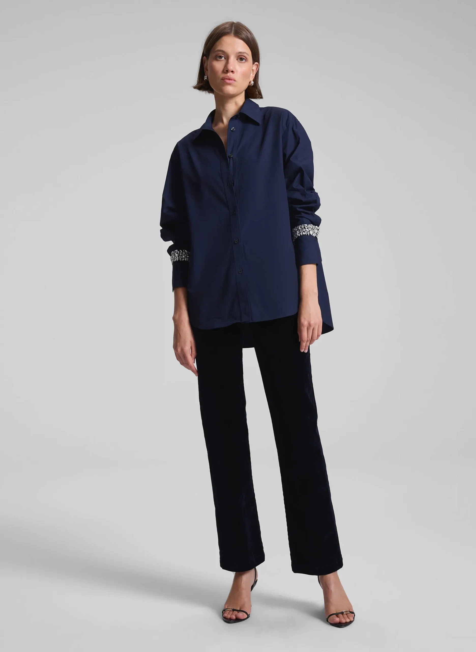 calvin_embellished_sleeve_0-1.webp Women A.L.C. Tops>Calvin Embellished Sleeve Shirt