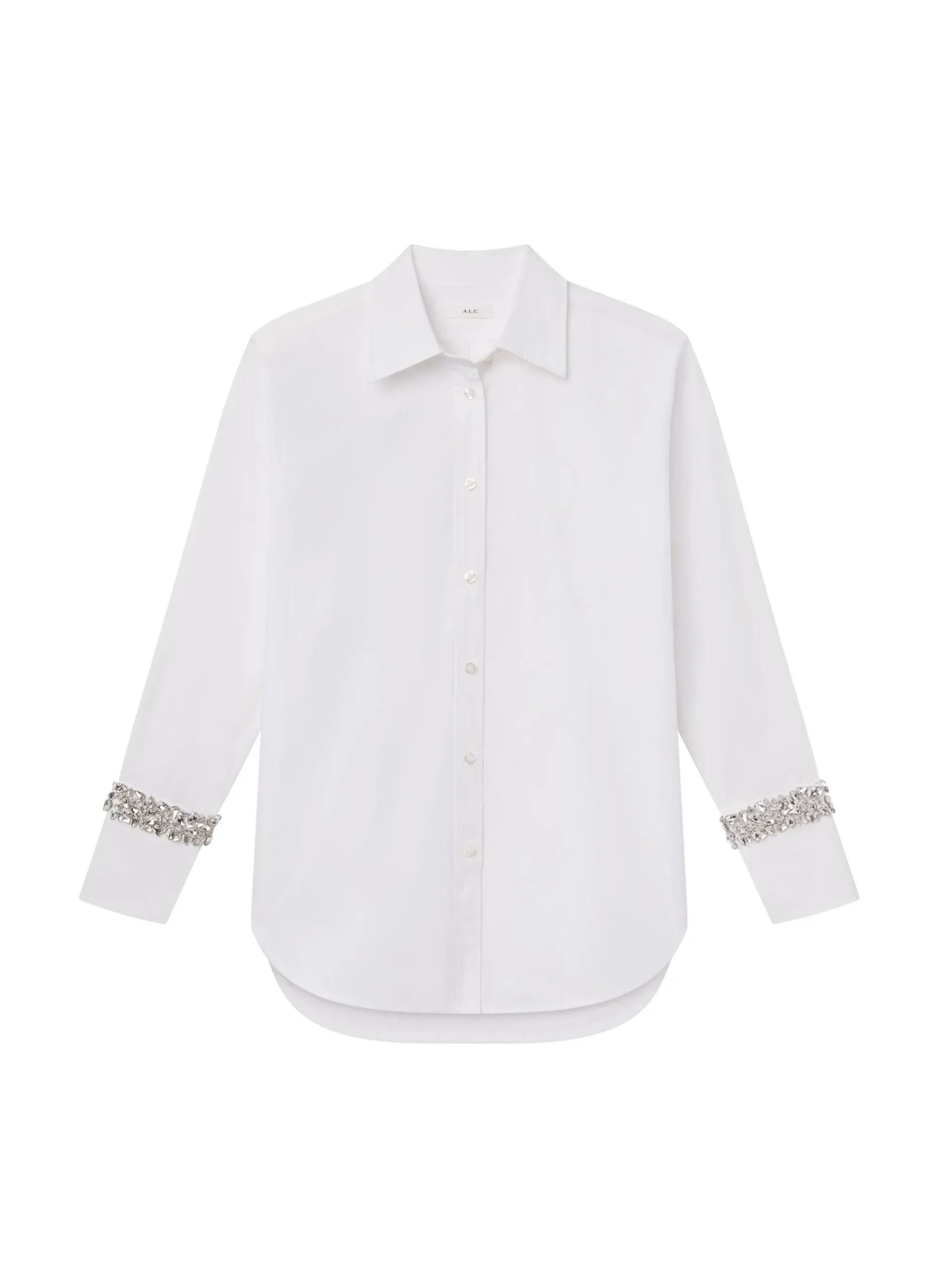 calvin_embellished_sleeve_6.webp Women A.L.C. Tops | Suits>Calvin Embellished Sleeve Shirt