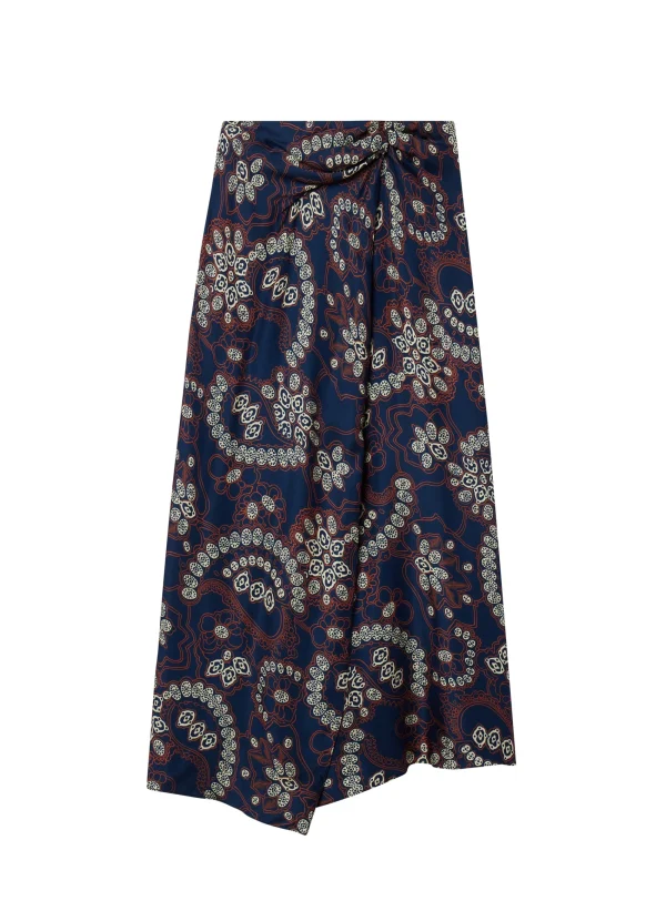 Women A.L.C. Bottoms | Skirts>Clara Printed Midi Skirt