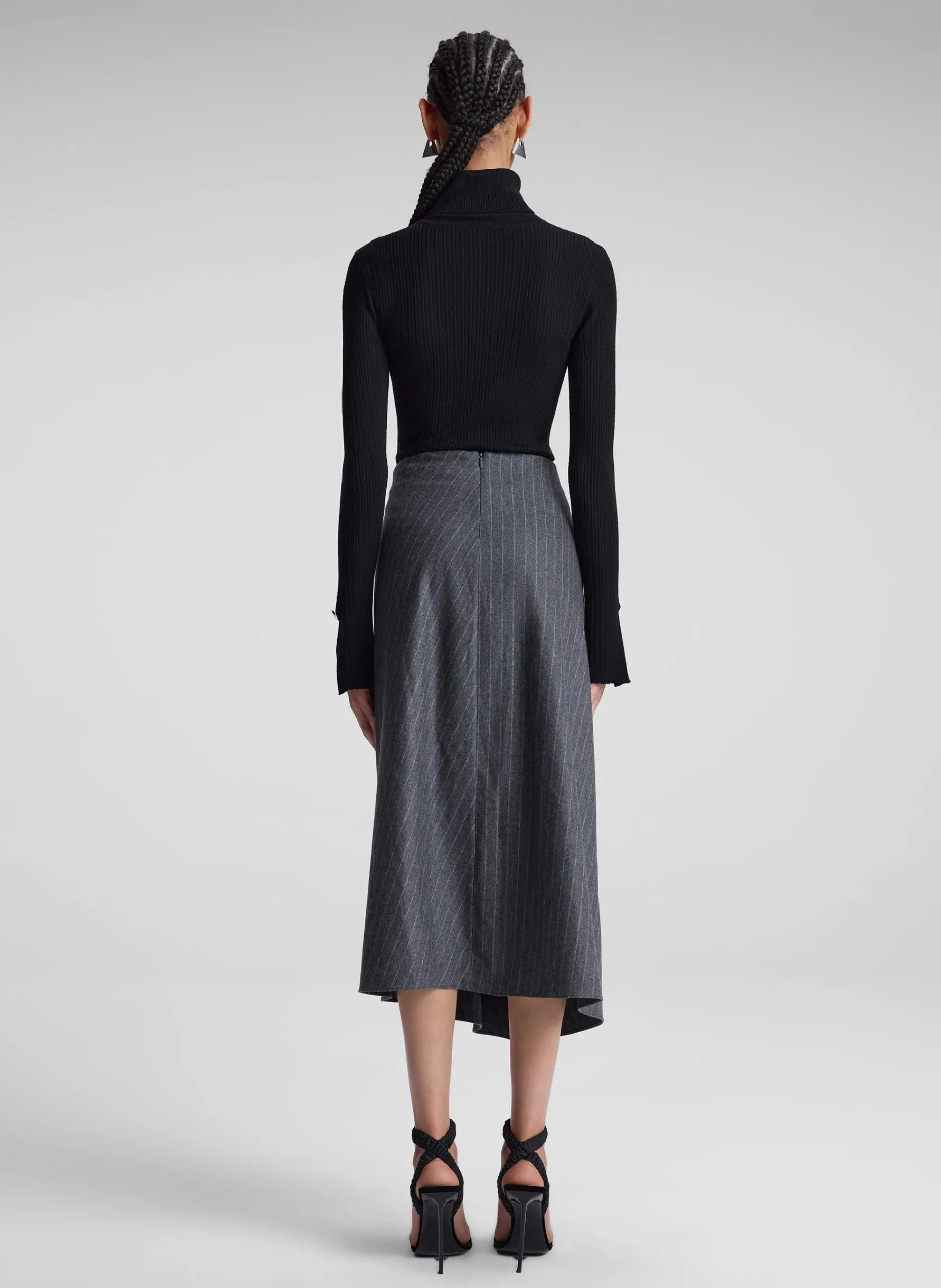 clara_wool_cashmere_pinst_4.webp Women A.L.C. Bottoms | Skirts>Clara Wool Cashmere Pinstripe Midi Skirt