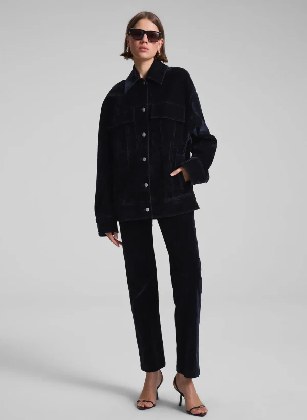 Women A.L.C. Jackets & Coats>Dean Velvet Jacket