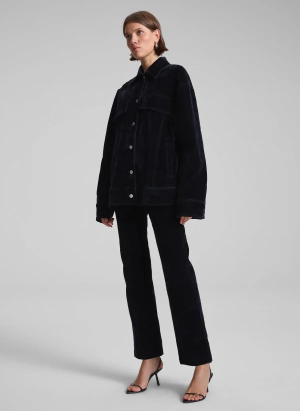 Women A.L.C. Jackets & Coats>Dean Velvet Jacket