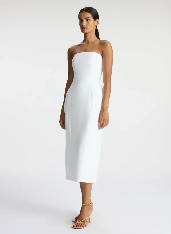 Women A.L.C. Dresses>Elizabeth Strapless Midi Dress