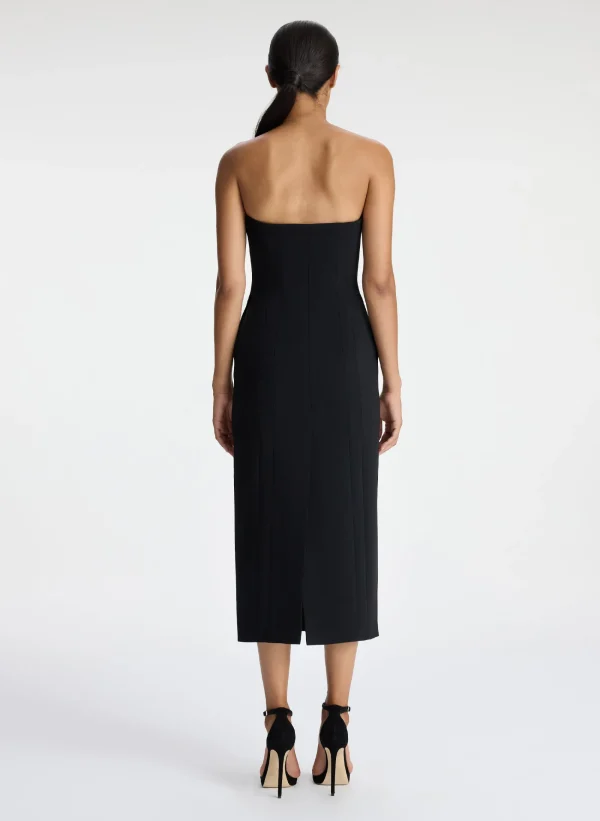 Women A.L.C. Dresses>Elizabeth Strapless Midi Dress