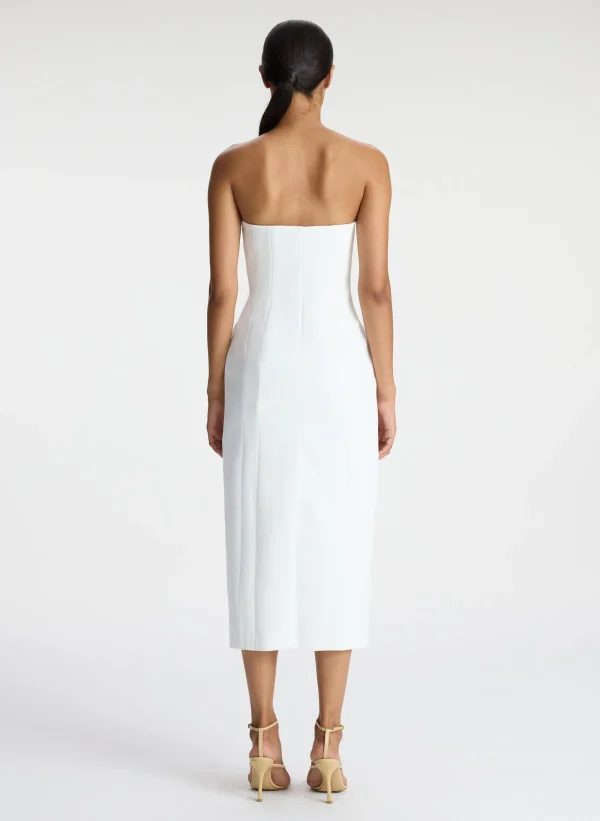 Women A.L.C. Dresses>Elizabeth Strapless Midi Dress