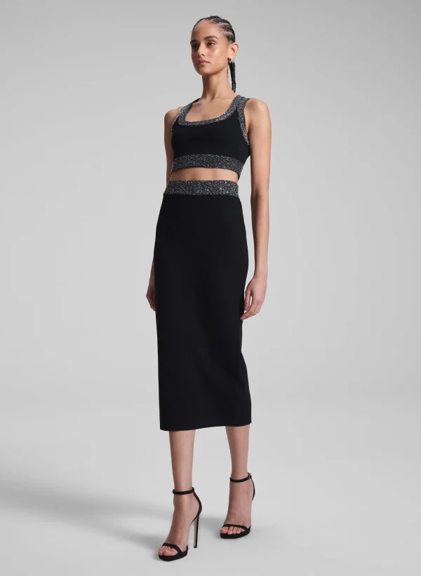 Women A.L.C. Tops | Knitwear>Elle Sequined Embellished Bra