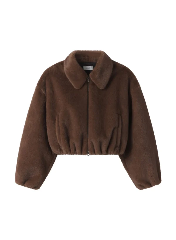 Women A.L.C. Jackets & Coats>Esme Faux Fur Jacket