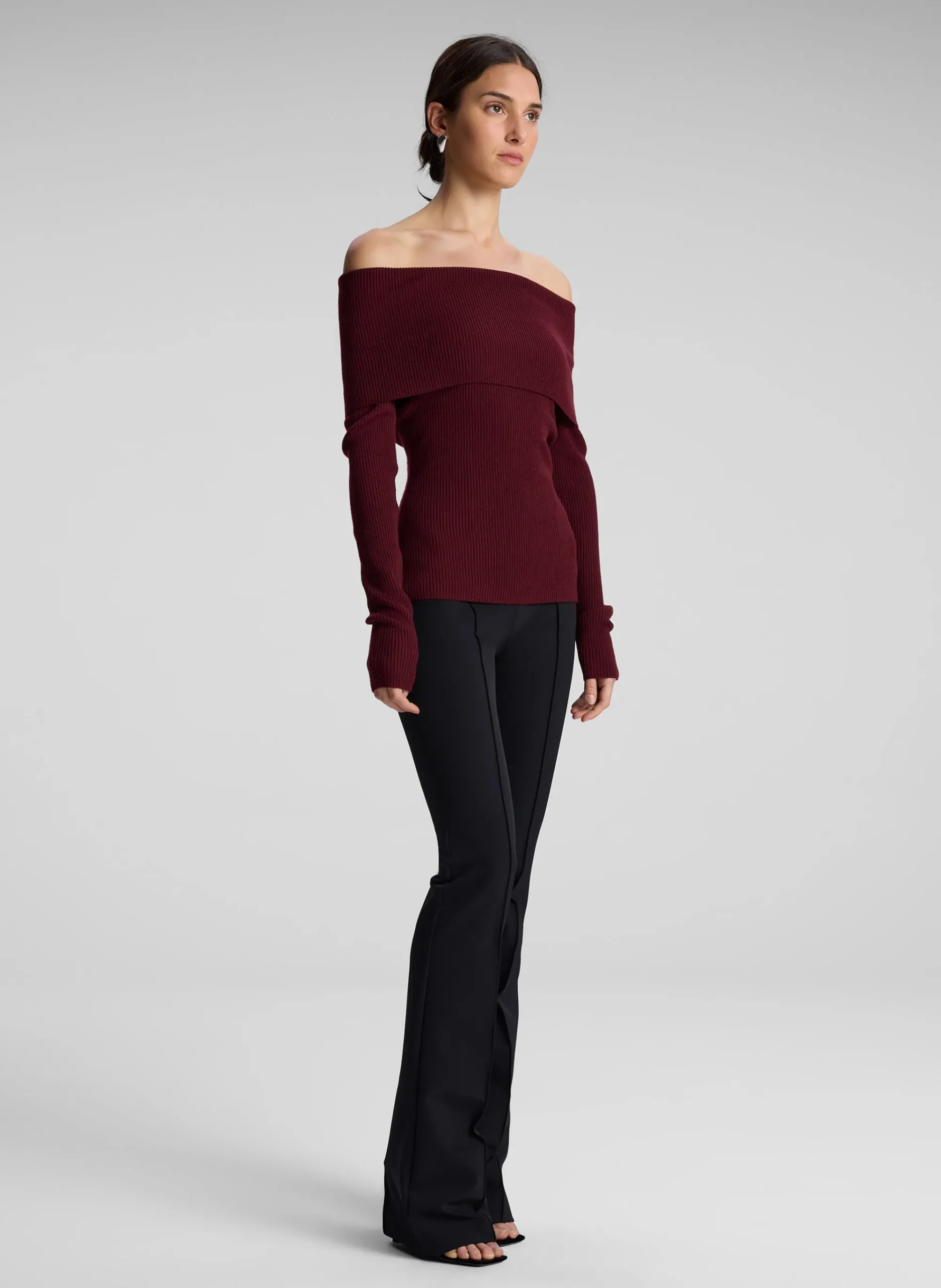 evelyn_merino_off_shoulde_2-1.webp Women A.L.C. Tops | Knitwear>Evelyn Merino Off Shoulder Top
