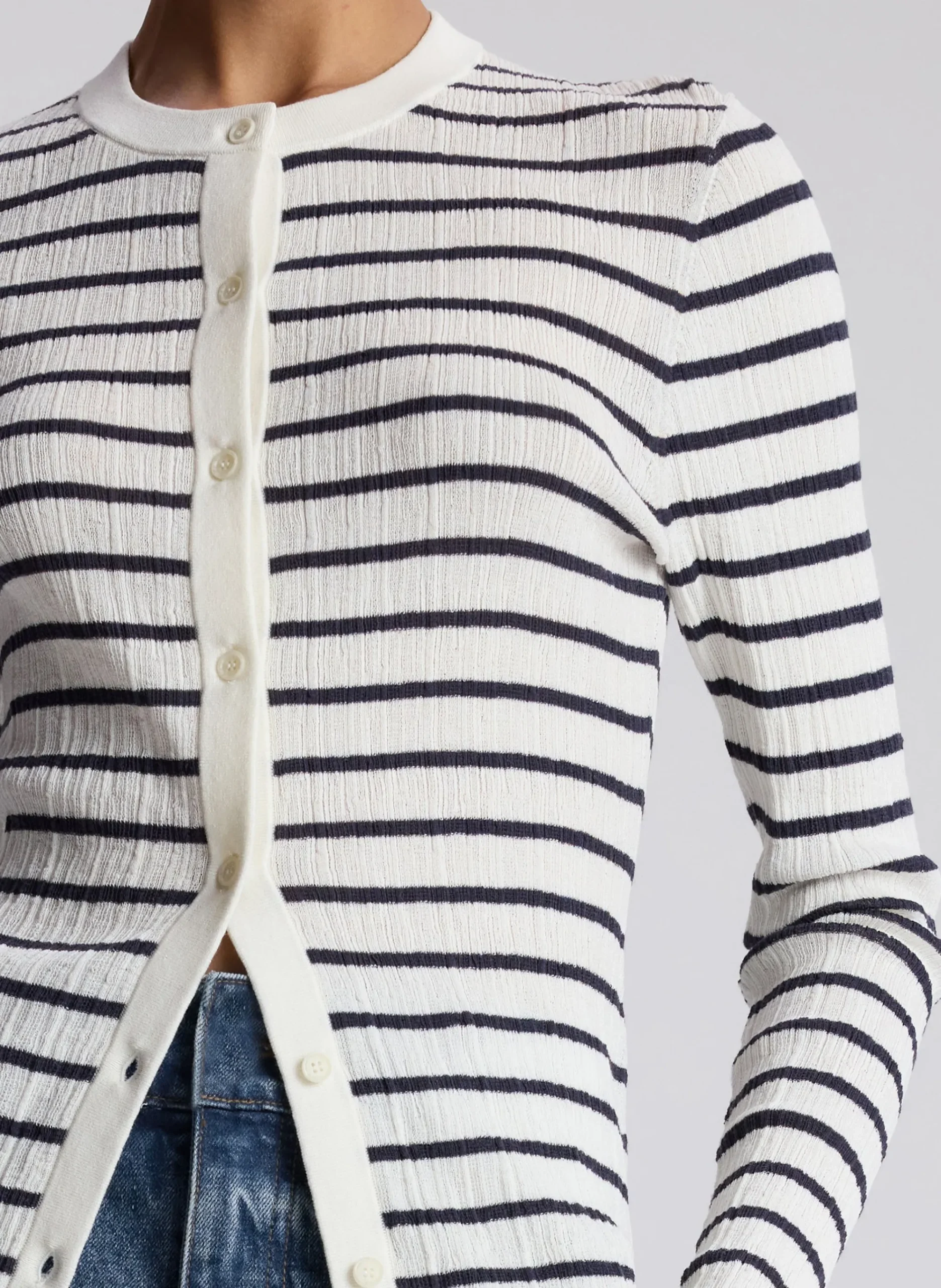 fisher_fine_cotton_cardig_1-2.webp Women A.L.C. Tops | Sweaters>Fisher Fine Cotton Cardigan