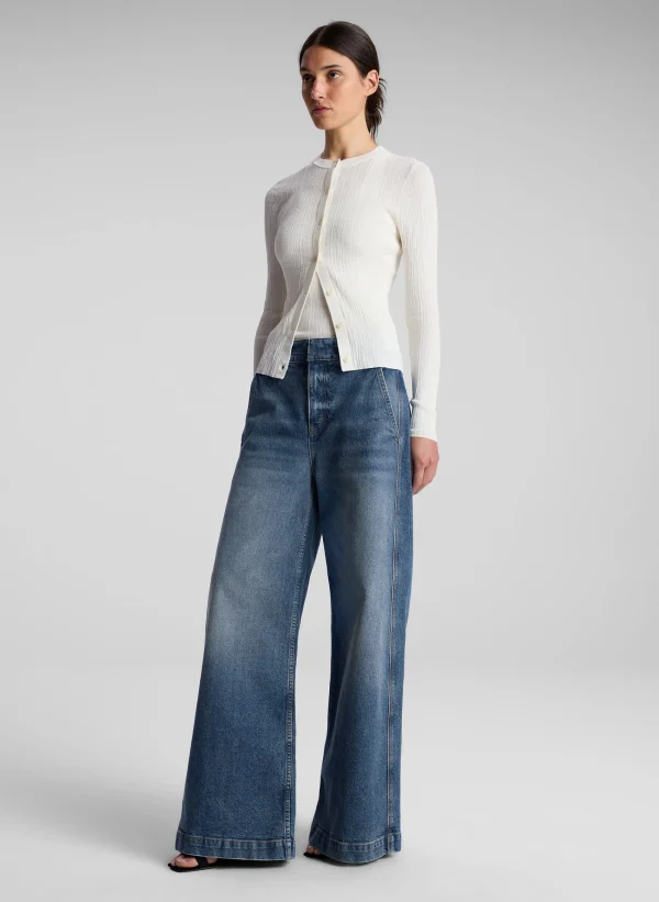 Women A.L.C. Tops | Sweaters>Fisher Fine Cotton Cardigan