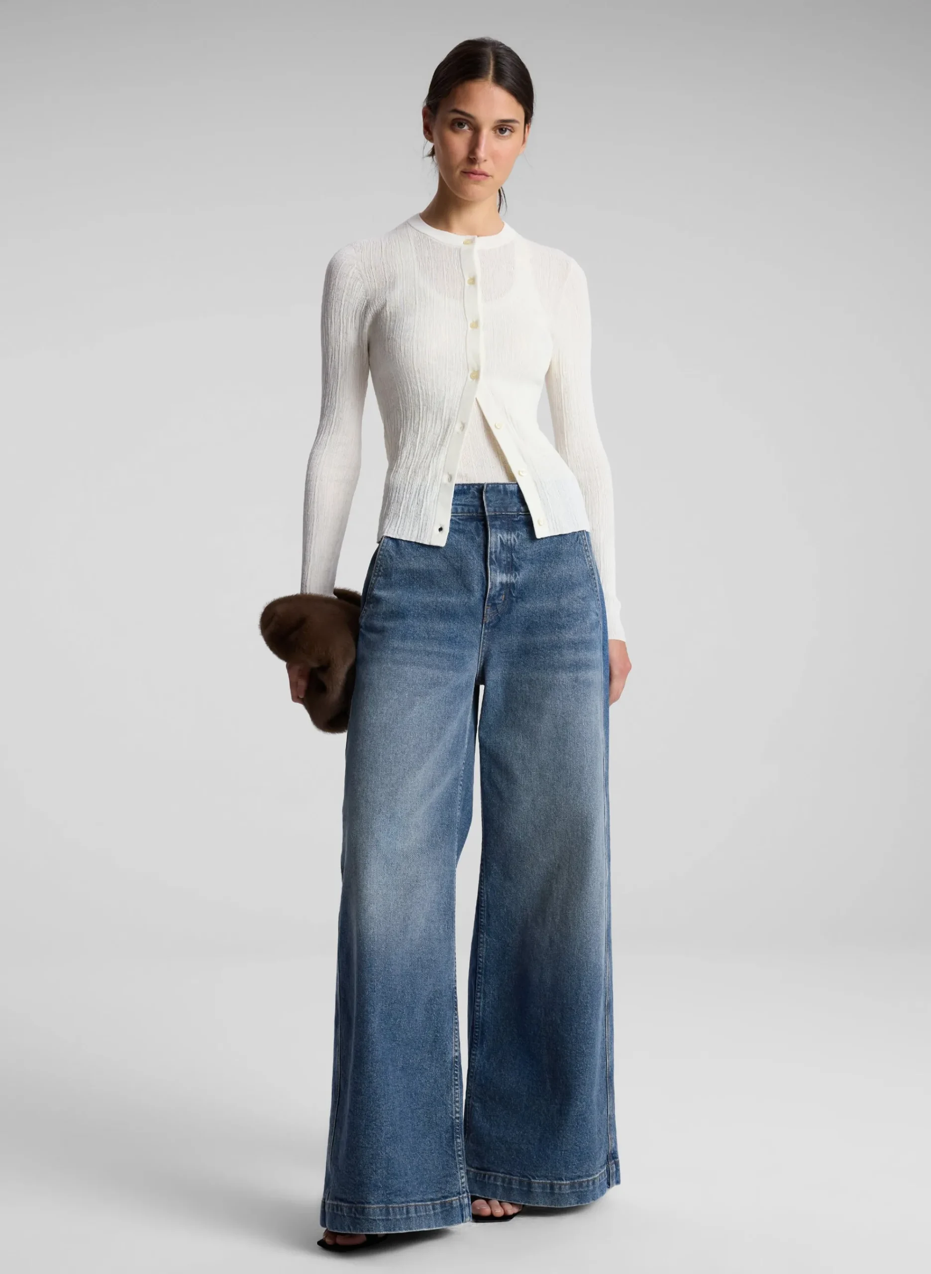 fisher_fine_cotton_cardig_5.webp Women A.L.C. Tops | Sweaters>Fisher Fine Cotton Cardigan