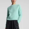 Women A.L.C. Tops | Sweaters>Frankie Wool Cashmere Crew Neck Sweater