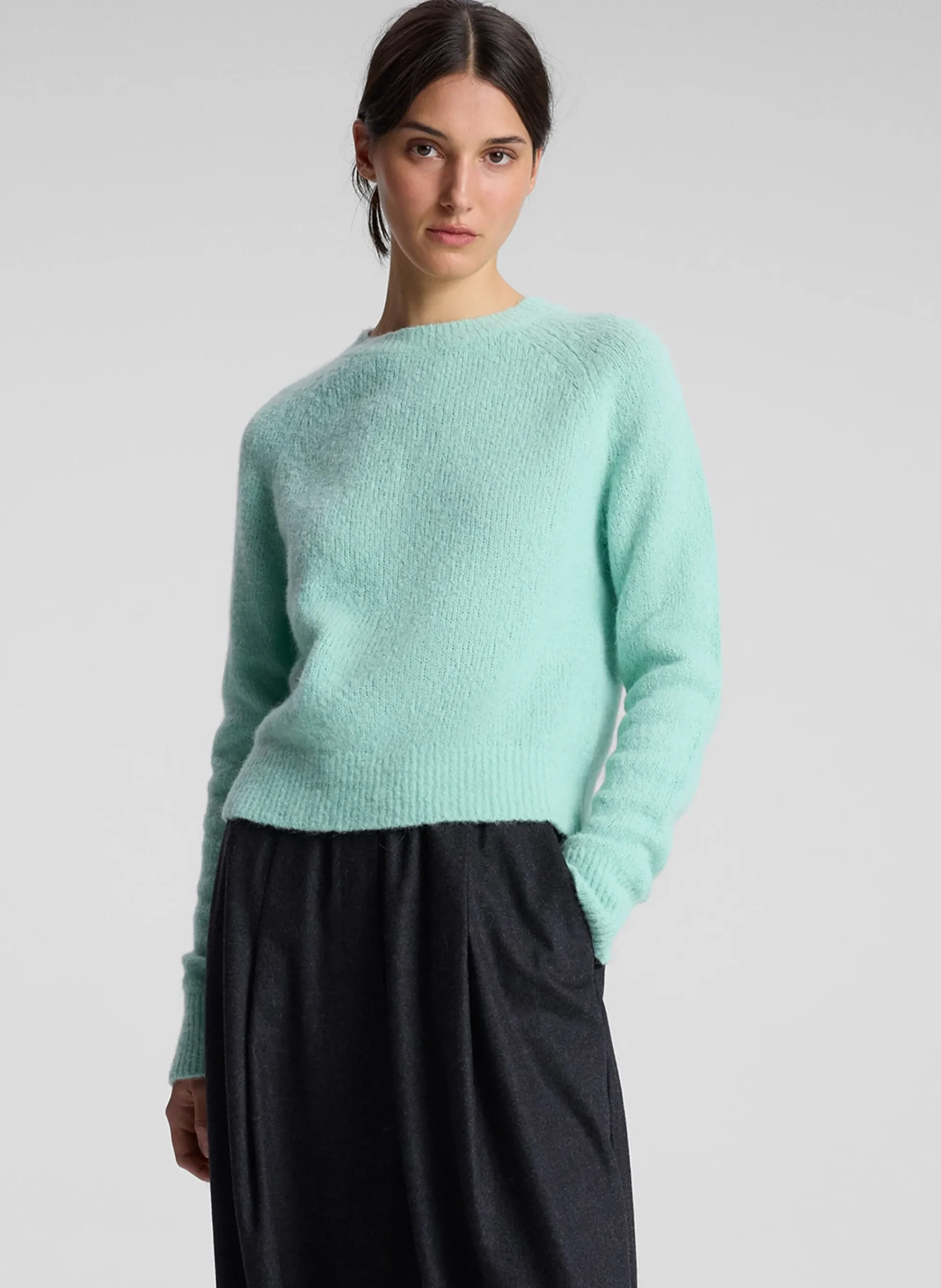 frankie_wool_cashmere_cre_0.webp Women A.L.C. Tops | Sweaters>Frankie Wool Cashmere Crew Neck Sweater