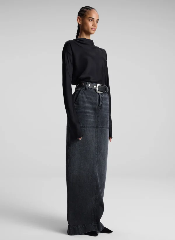 Women A.L.C. Tops>Georgia Satin Top
