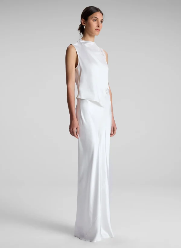 Women A.L.C. Bottoms | Skirts>Greta Satin Maxi Skirt