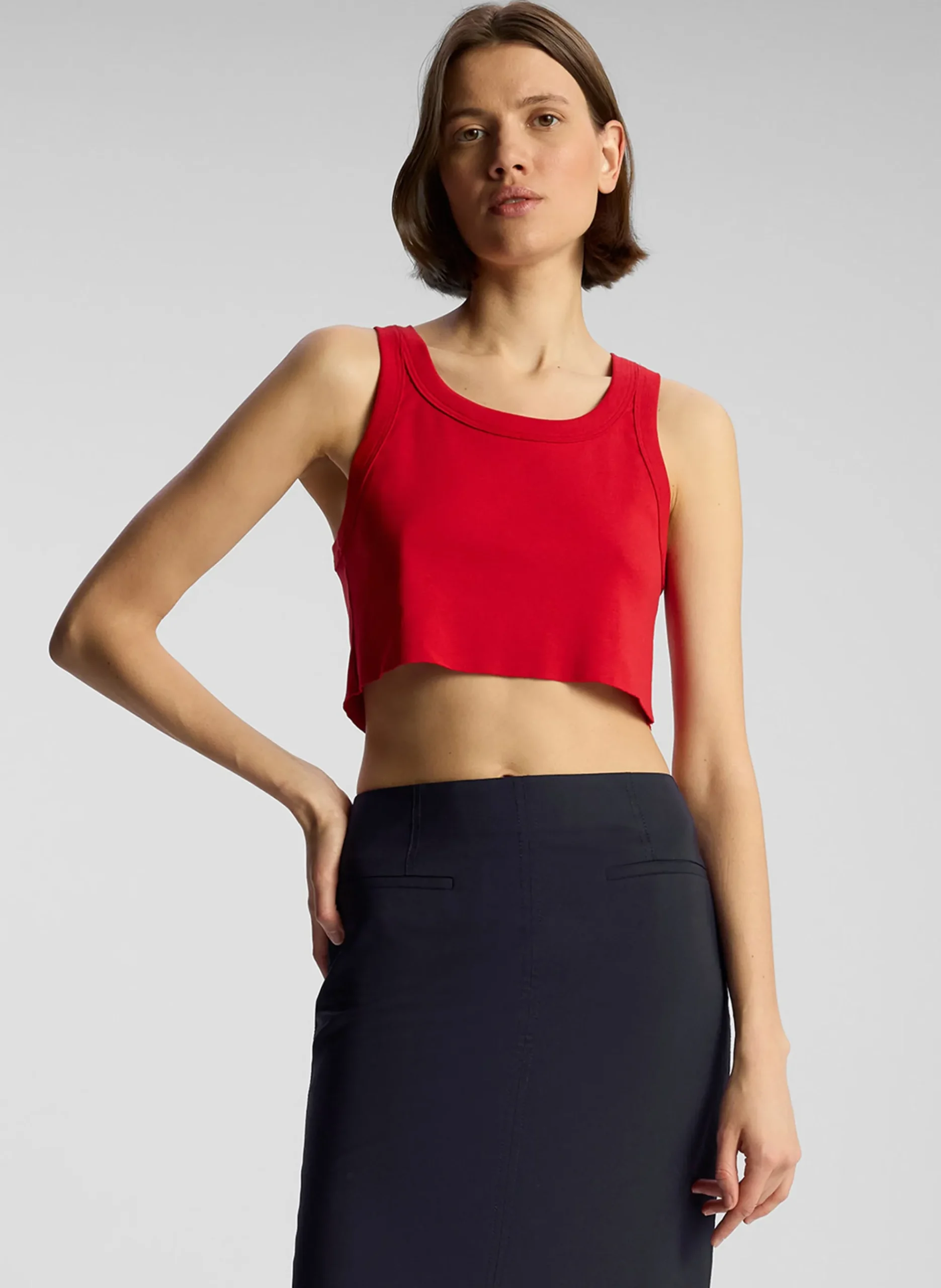 halsey_cropped_cotton_rib_0-2.webp Women A.L.C. Tops | Tees & Tanks>Halsey Cropped Cotton Rib Tank