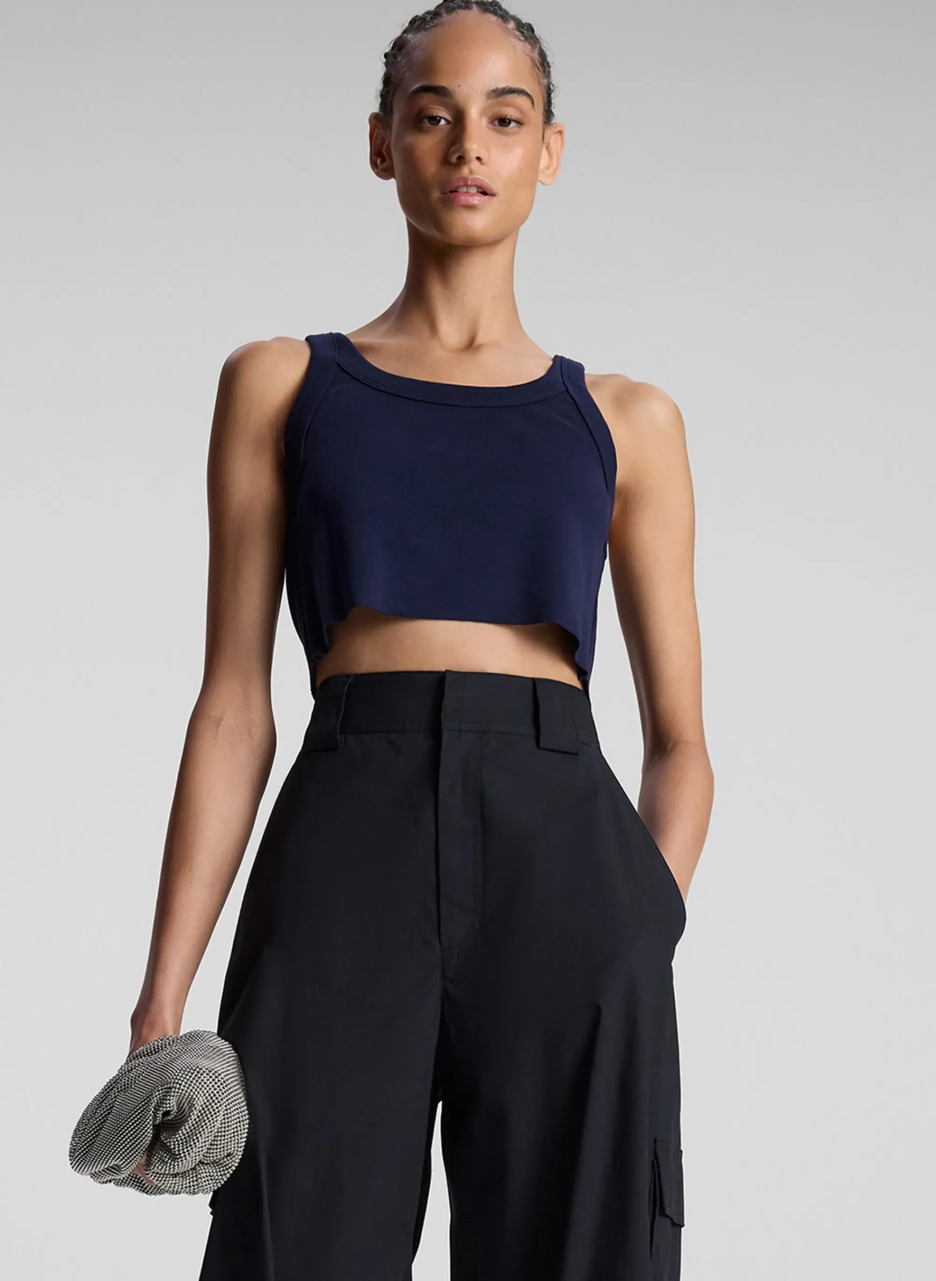 halsey_cropped_cotton_rib_0.webp Women A.L.C. Tops | Tees & Tanks>Halsey Cropped Cotton Rib Tank