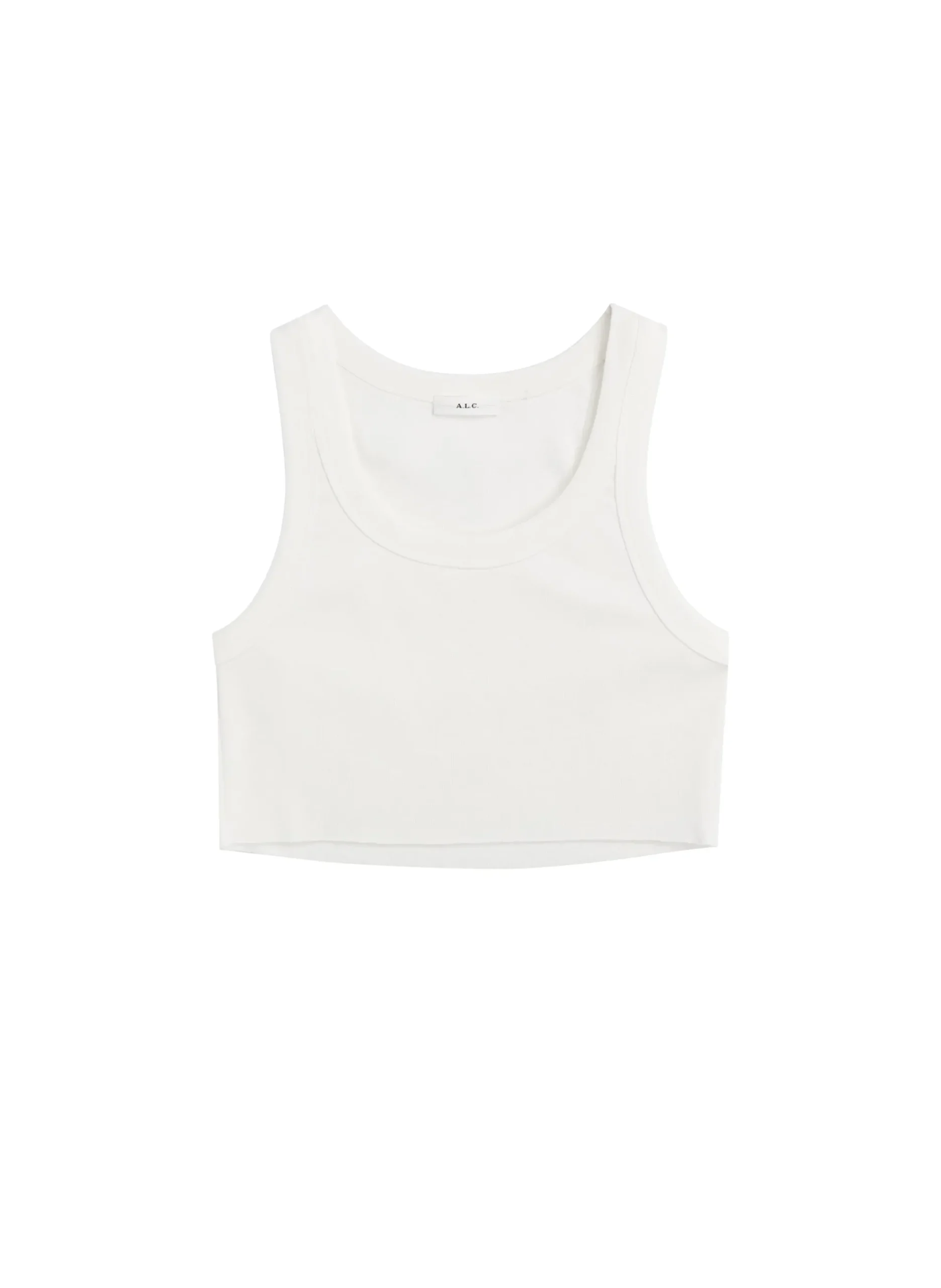 halsey_cropped_cotton_rib_5-1.webp Women A.L.C. Tops | Tees & Tanks>Halsey Cropped Cotton Rib Tank