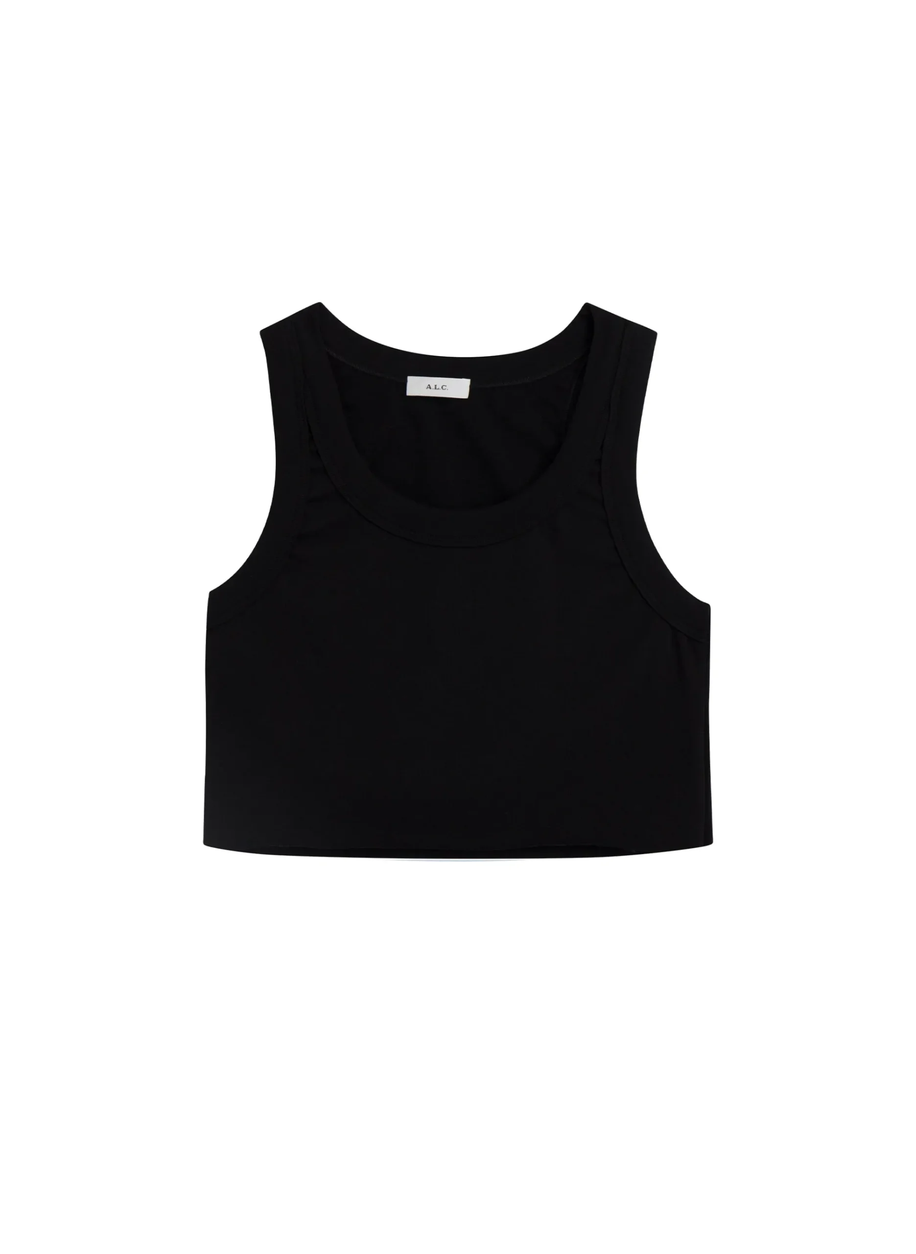 halsey_cropped_cotton_rib_5-5.webp Women A.L.C. Tops | Tees & Tanks>Halsey Cropped Cotton Rib Tank