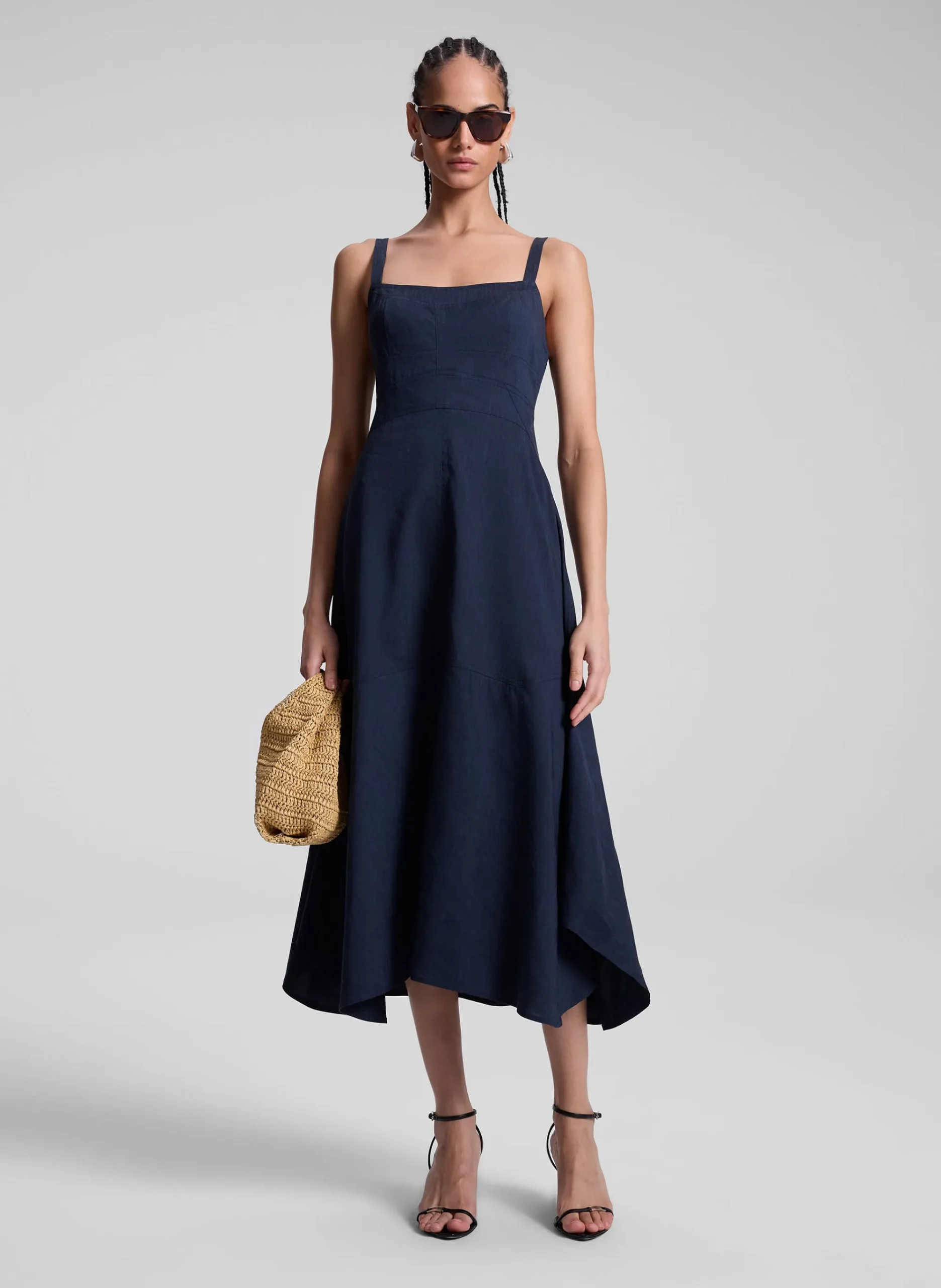 harlow_linen_midi_dress_0.webp Women A.L.C. Dresses>Harlow Linen Midi Dress