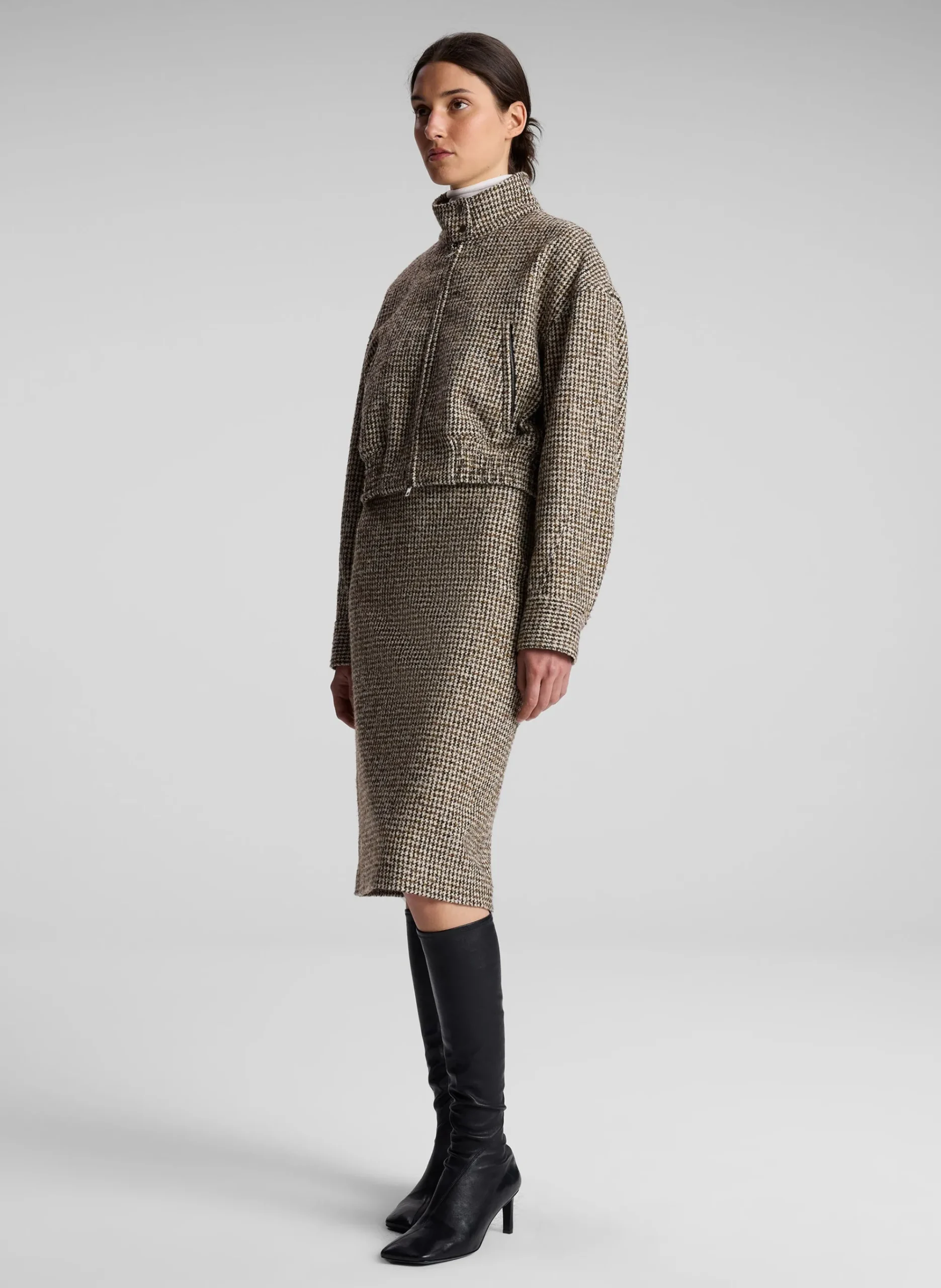 harrison_tweed_houndstoot_2.webp Women A.L.C. Jackets & Coats | Suits>Harrison Tweed Houndstooth Jacket