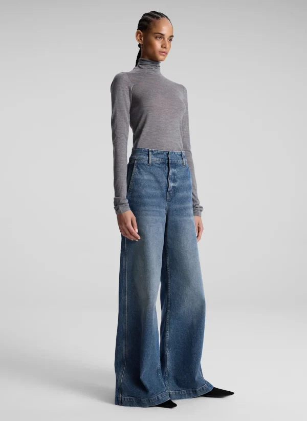 Women A.L.C. Tops>Hayes Fine Merino Turtleneck Top