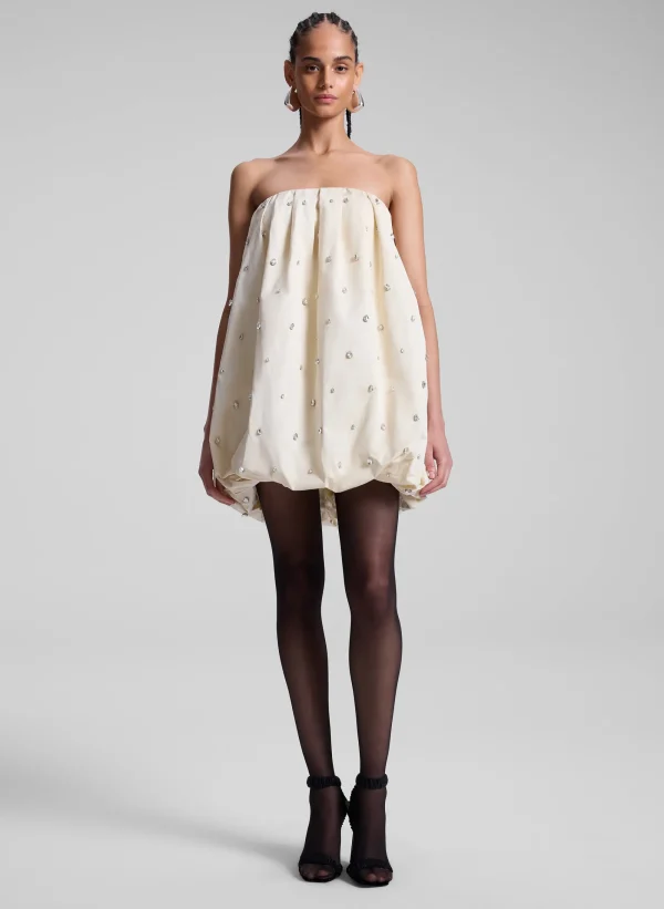 Women A.L.C. Dresses>Holly Strapless Embellished Mini Dress