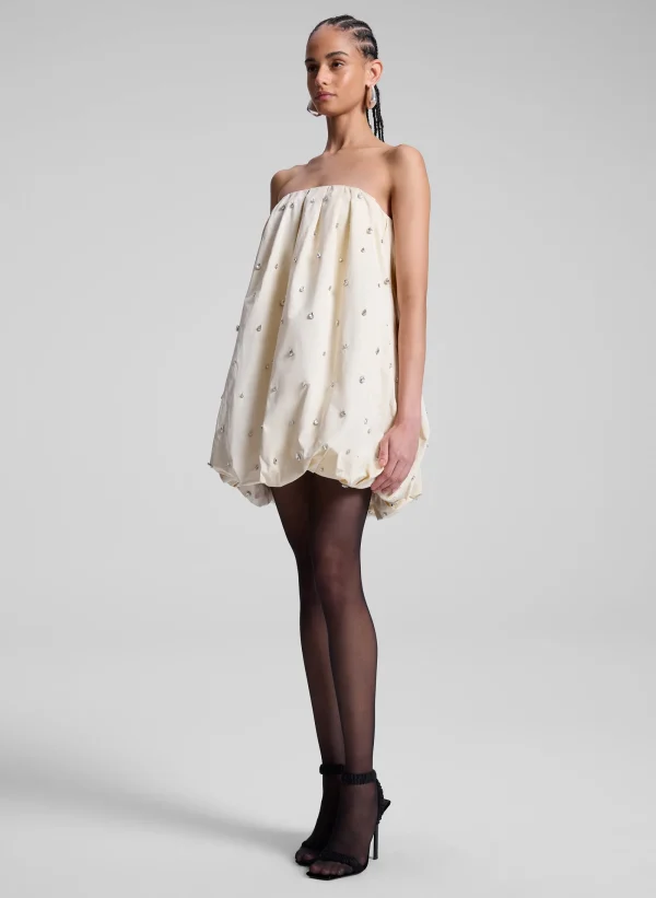 Women A.L.C. Dresses>Holly Strapless Embellished Mini Dress