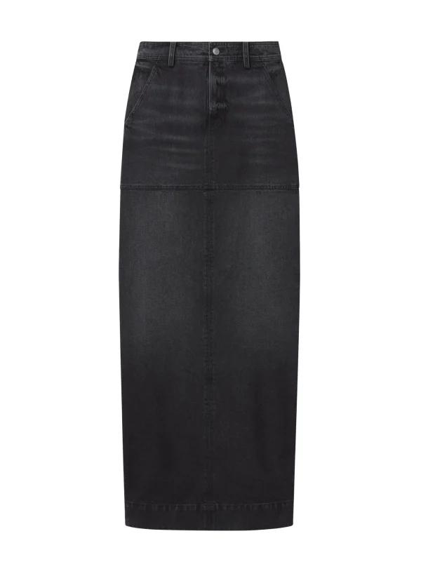 Women A.L.C. Bottoms | Skirts>Hunter Denim Maxi Skirt