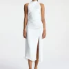 Women A.L.C. Dresses>Inez Satin Midi Dress