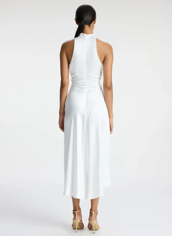 Women A.L.C. Dresses>Inez Satin Midi Dress